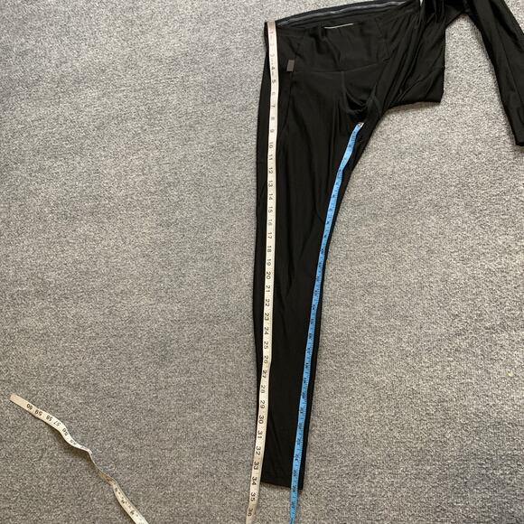 Rapha Leggings Womens S Small Black Reflective Cycling Activewear Pull On Pants - Picture 5 of 9